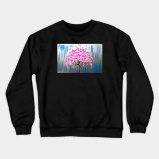 Watercolor Sakura Crewneck Sweatshirt